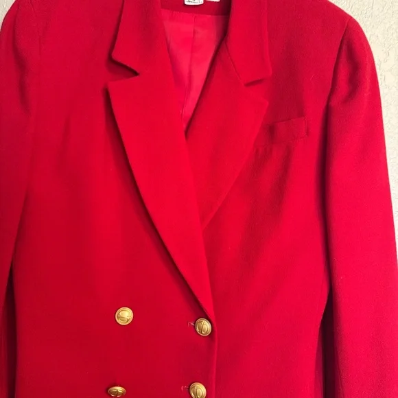 RARE VINTAGE DESIGNER CHRISTIAN DIOR THE SUIT – Made in USA – 1980s - Picture 4 of 16